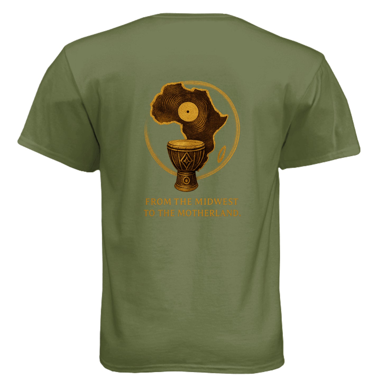 Military Green - N6210 - BACK