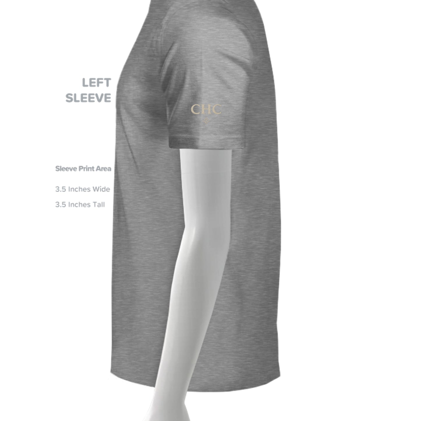 Dark Heather Grey (60/40) - N6210 - SLEEVE_LEFT