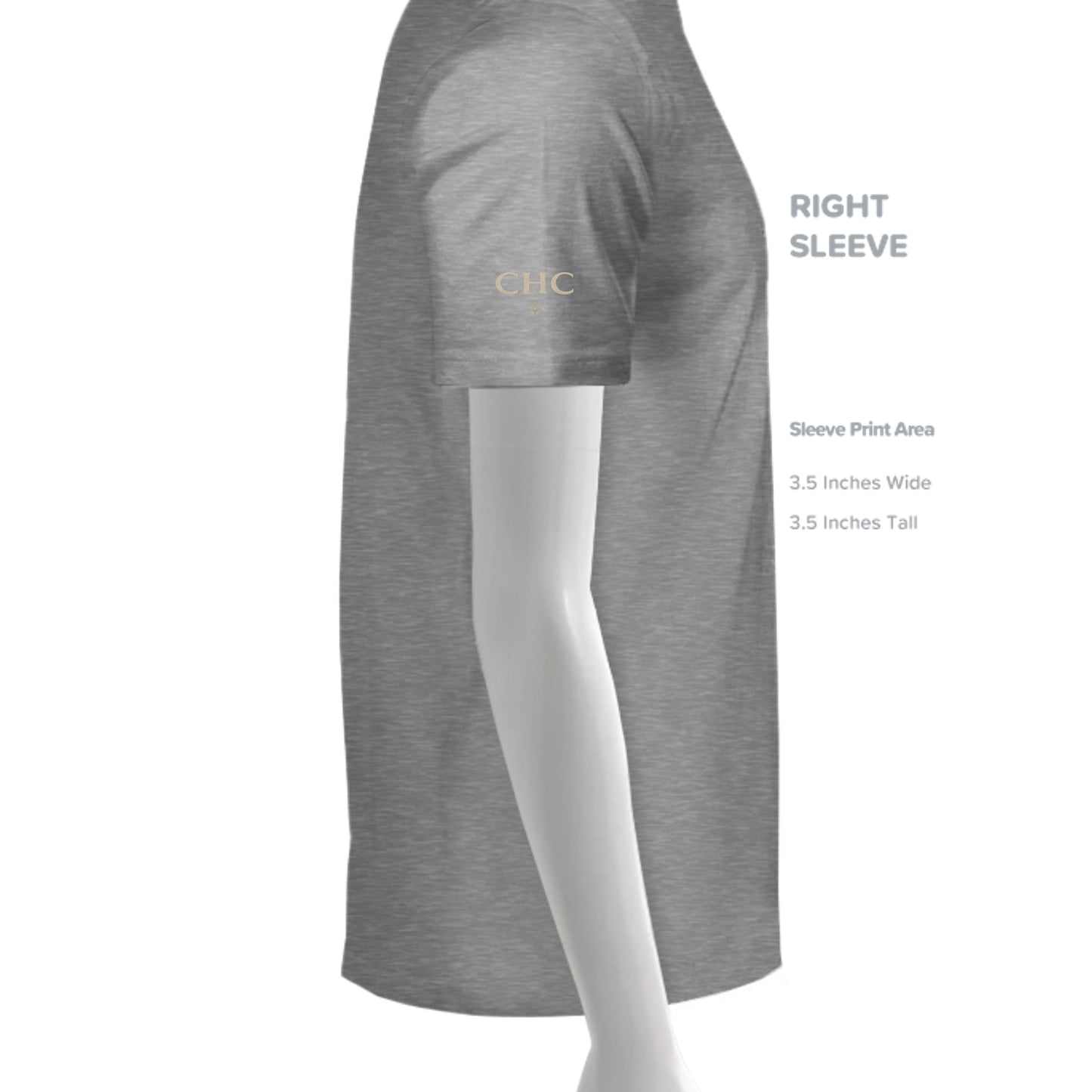 Dark Heather Grey (60/40) - N6210 - SLEEVE_RIGHT