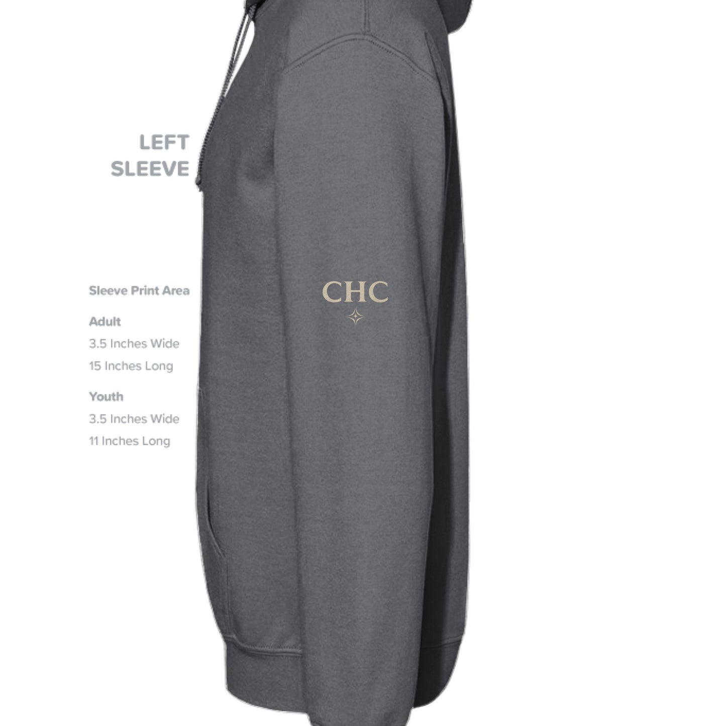 CHARCOAL GREY - SLEEVE_LEFT