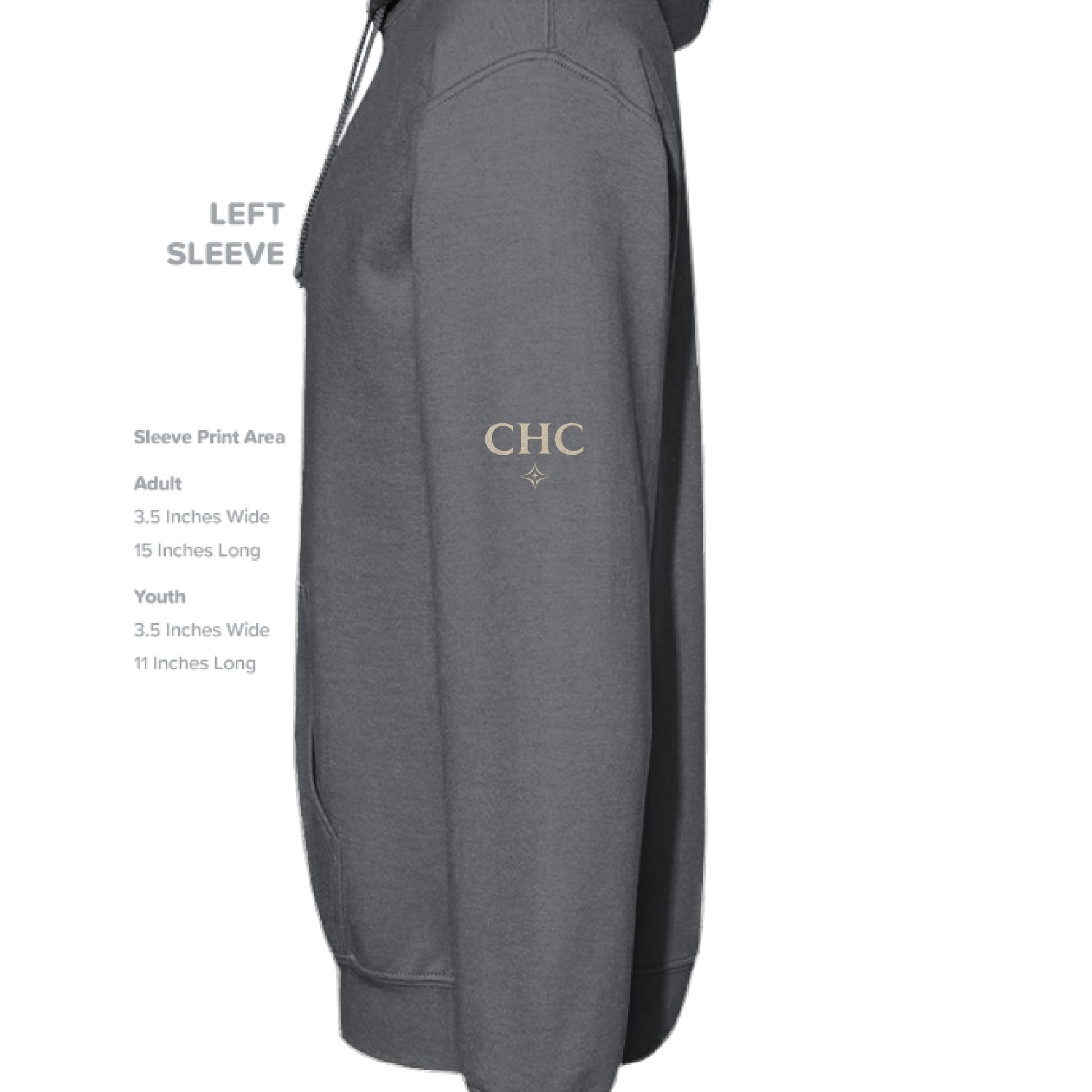 CHARCOAL GREY - SLEEVE_LEFT